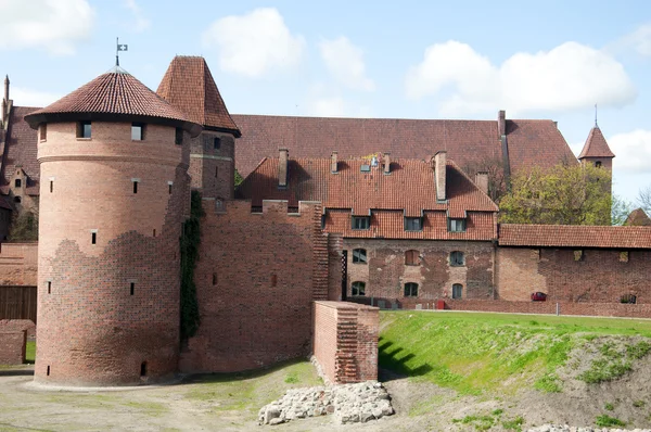 Slottet malbork — Stockfoto