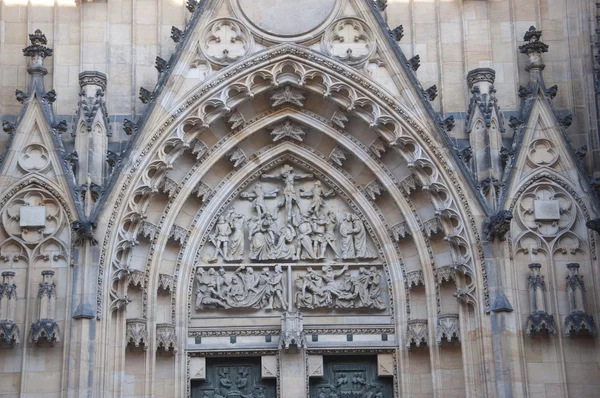 Cattedrale di San Vito a Praga — Foto Stock