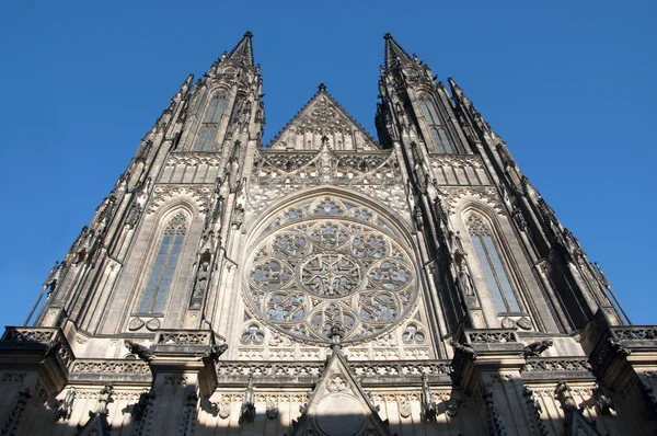 在布拉格圣维特大教堂 — 图库照片