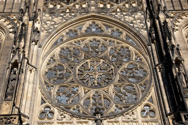 Cattedrale di San Vito a Praga — Foto Stock