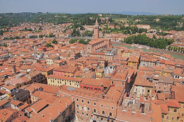 Kościół Saint anastasia. Verona, Włochy — Zdjęcie stockowe