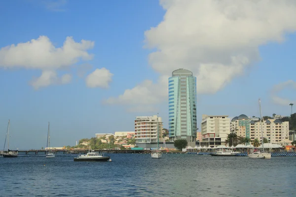 Seaside city. Fort-de-France, Martinique — Stock Photo, Image