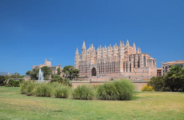 Katedrála. Palma-de Mallorca, Španělsko — Stock fotografie