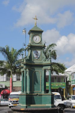 Memorial of Berkeley, Basseterre. Saint Kitts, Federation Saint Christopher and Nevis clipart
