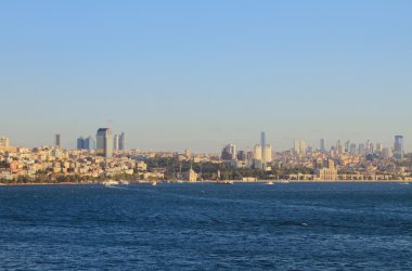deniz kıyısı şehri. Istanbul, Türkiye