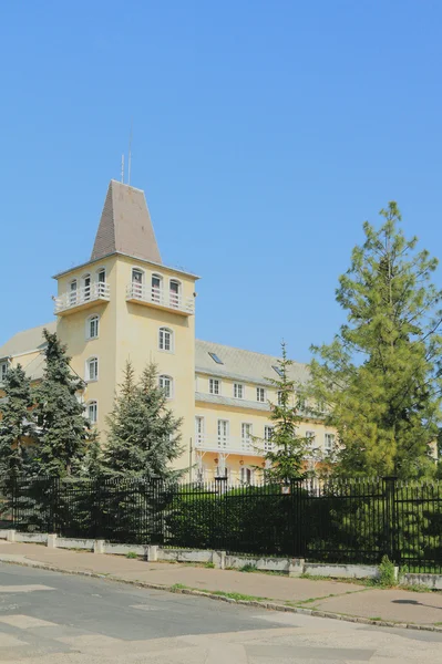 Hotel on Secheni's mountain (Széchenyihegy). Budapest, Hungary — Stok fotoğraf