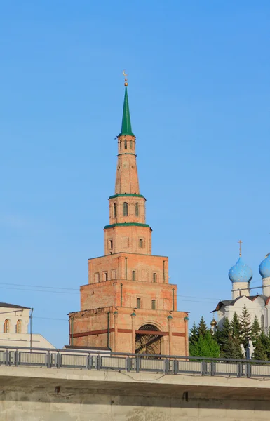 Suyumbike tower i kazan Kreml — Stockfoto