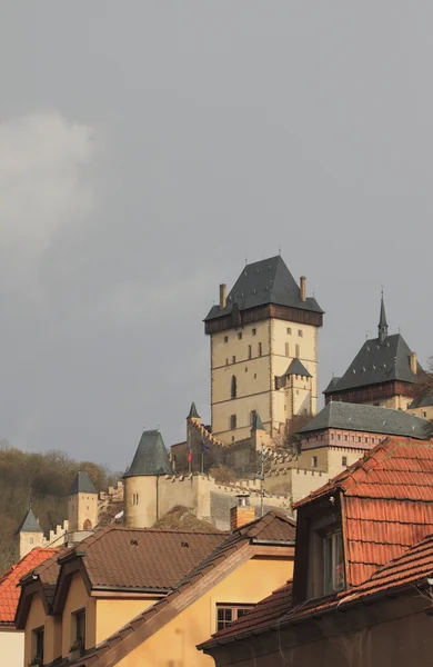 At castle foot Karlstein. Czech Republic — Stock Photo, Image