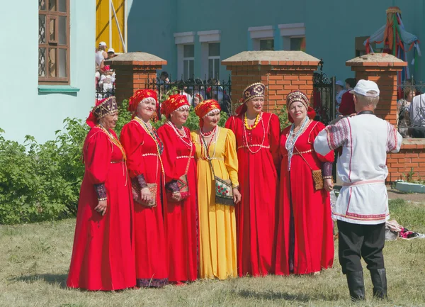 Participantes del festival Karavon-2014, Tartaristán —  Fotos de Stock