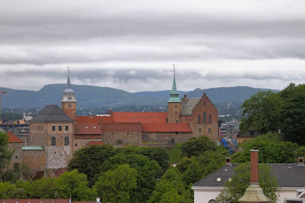 Castillo Real Akershus Oslo Noruega — Foto de Stock