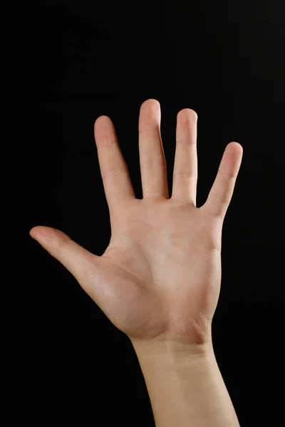 El avuç içi ile döner.