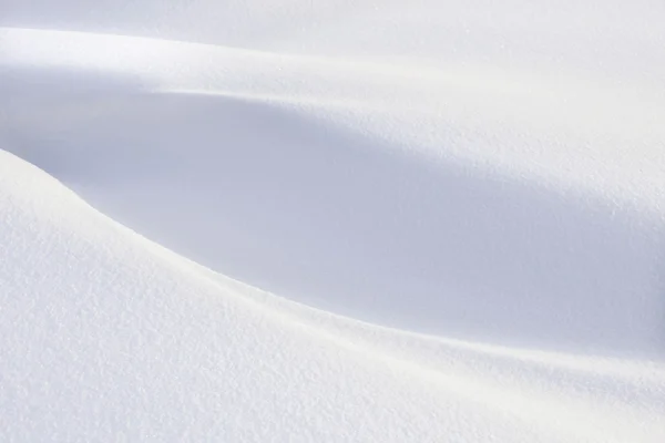 晴天的雪景 — 图库照片