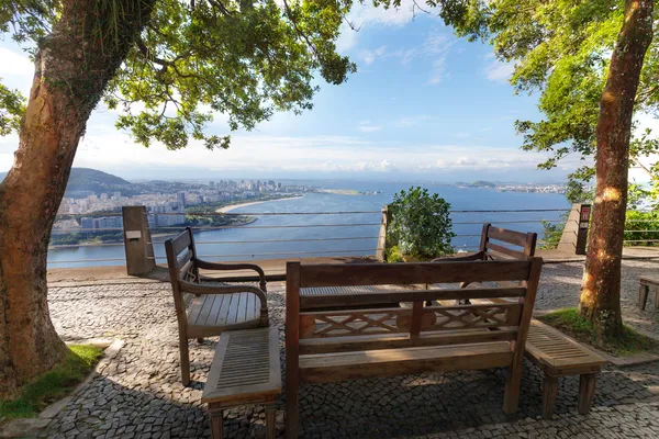 bir rio de janeiro şeker üst dağdan görüntülemek