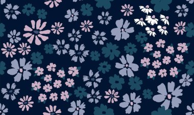 Floral background for textile, swimsuit, wallpaper, pattern covers, surface, gift wrap.