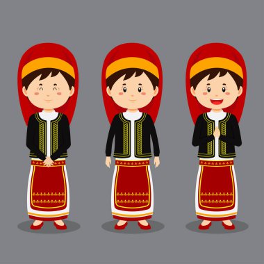 Çeşitli İfadeli Yunan Karakteri