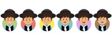 Çeşitli İfadeli Arjantin Avatar