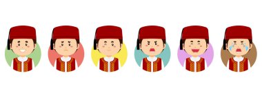 Greeks Avatar with Various Expression