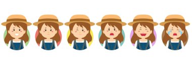 Çeşitli İfadeli İsviçreli Avatar