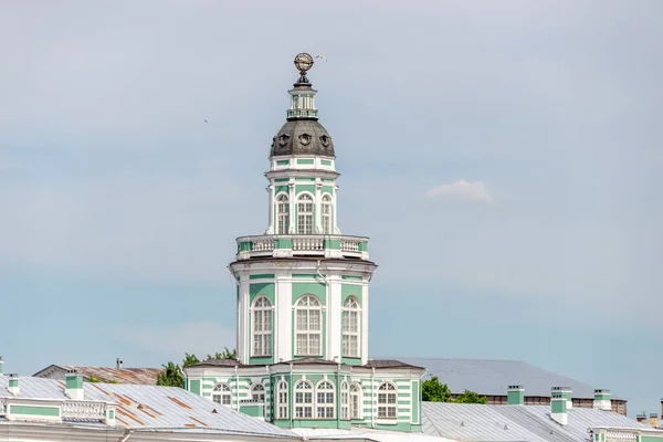 Edificio Kunstkamera Río Neva Verano San Petersburgo Rusia — Foto de Stock