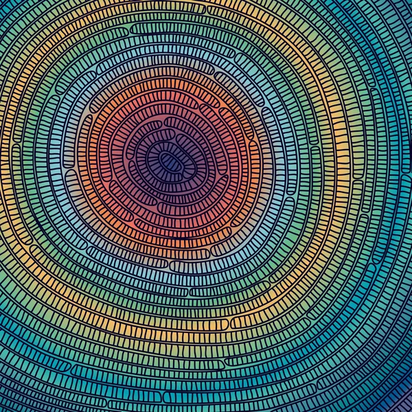 Modèle de couleur dans un cercle . — Image vectorielle