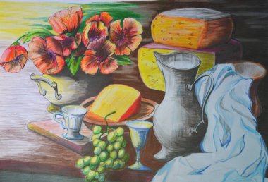 Peynirli ve üzümlü hayat