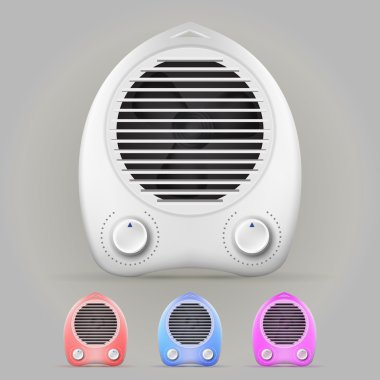 Illustration of heaters clipart