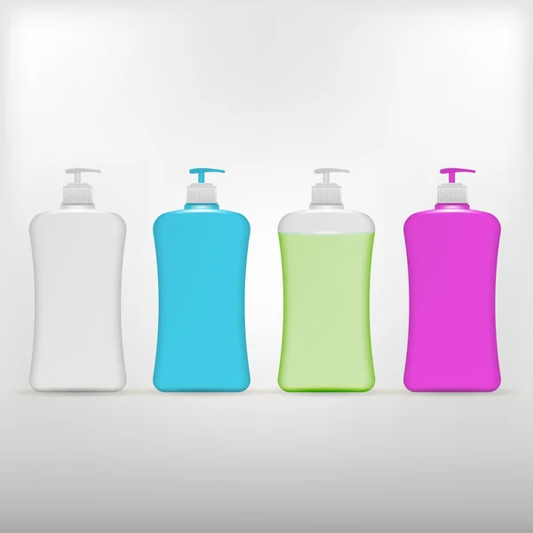 Illustrazione del sapone liquido — Vettoriale Stock