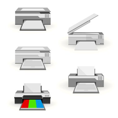Flat illustration of peripheral clipart