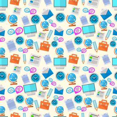 serbest ve iş için vektör arka plan