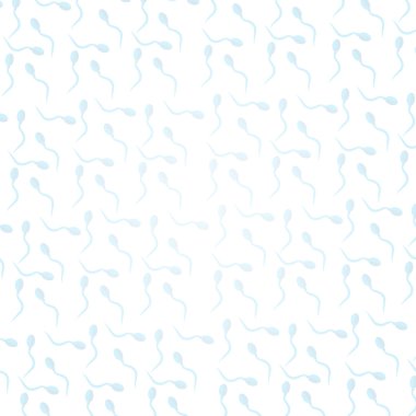 Seamless background for sperm clipart