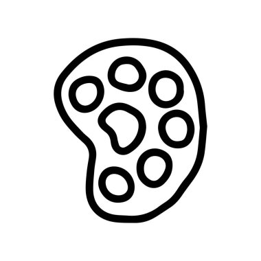 resim paleti çizgi vektör karalama basit simge