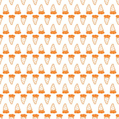 vektör arka plan vejetaryen yemek için. havuç.