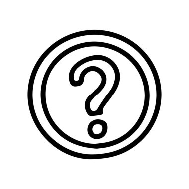 Web tasarımı ve arkaplanda izole edilmiş sunum için siyah çizgi vektör karalama simgesi