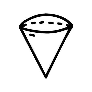 küre sektörü vektör çizimi basit simge