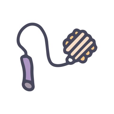 maymun yumruğu renk vektör karalama basit simge