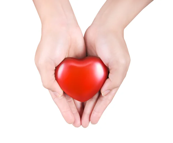 Heart in the hands — Stock Photo, Image