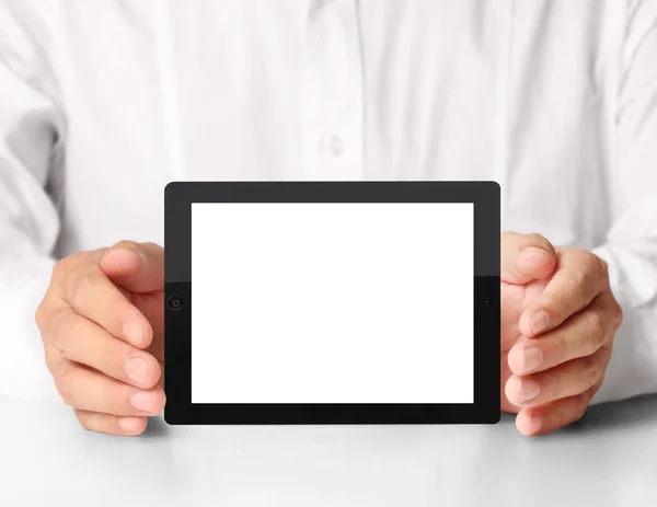 Touch screen tablet Stock Image