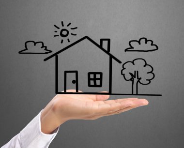 ev sahipliği temsil eden holding evi