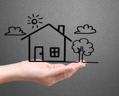 ev sahipliği temsil eden holding evi