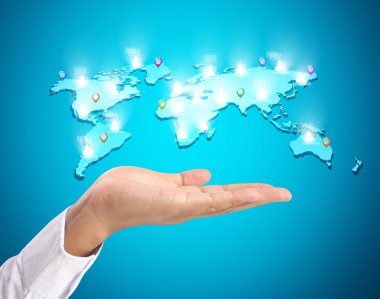 el modern sosyal düğmeleri