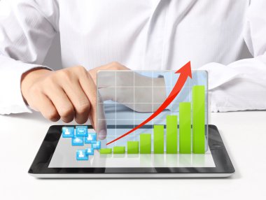 değmek perde tablet grafik ile