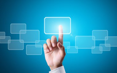 dokunmatik düğmesine basarak elle