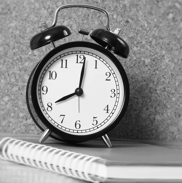 Black Alarm a Clock — Stock Photo, Image