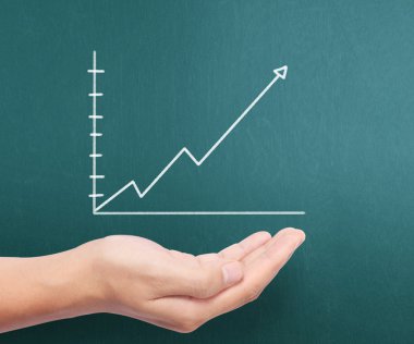 grafikler üzerinde eller