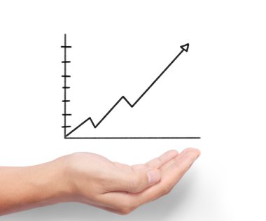 grafikler üzerinde eller