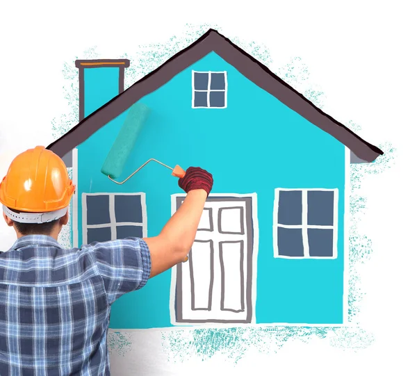 Residential painter Stock Photos, Royalty Free Residential painter