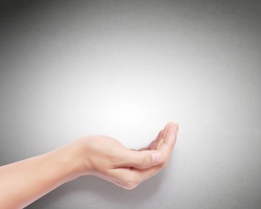 Palm el hareketi açın