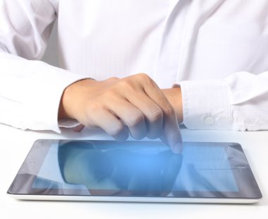 el tablet değmek perde tablet ve gösterileri 