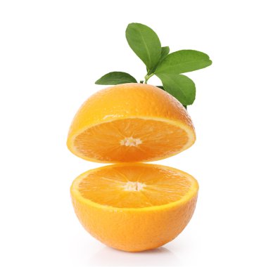 Portakal meyvesi izole 