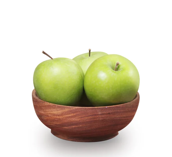 Grönt äpple — Stockfoto